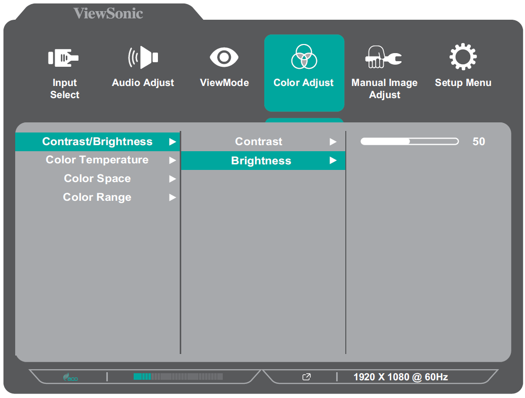 On-Screen Display (OSD) Menu