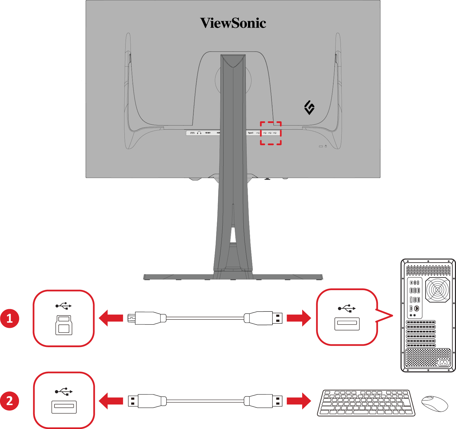 XG272-2K-OLED Connect Upstream Downstream.png