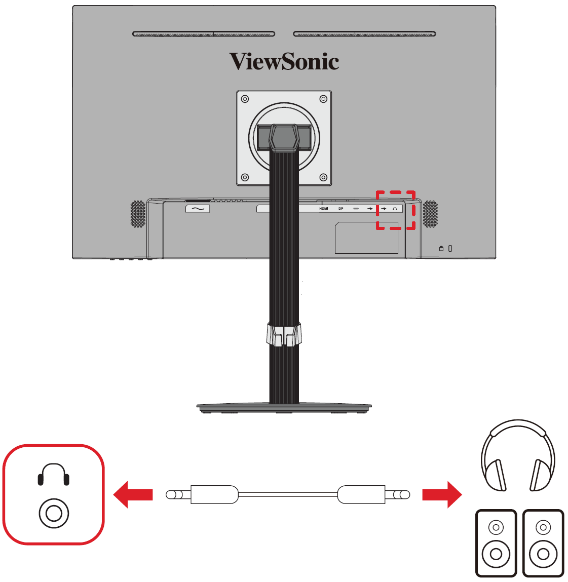 Connect to audio