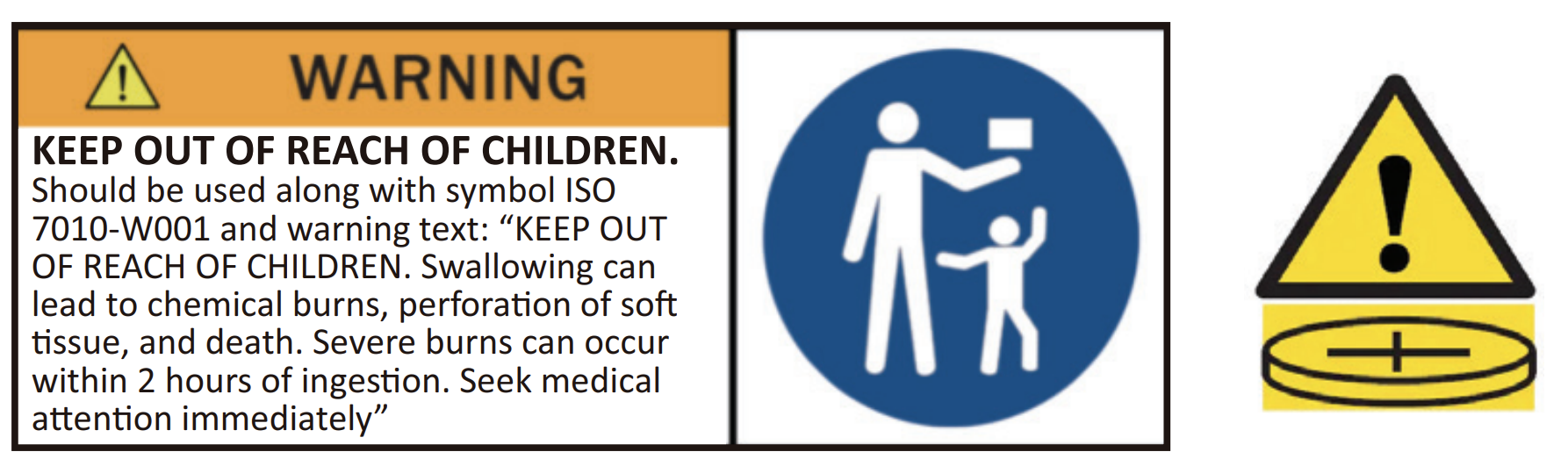 KEEP OUT OF REACH OF CHILDREN label