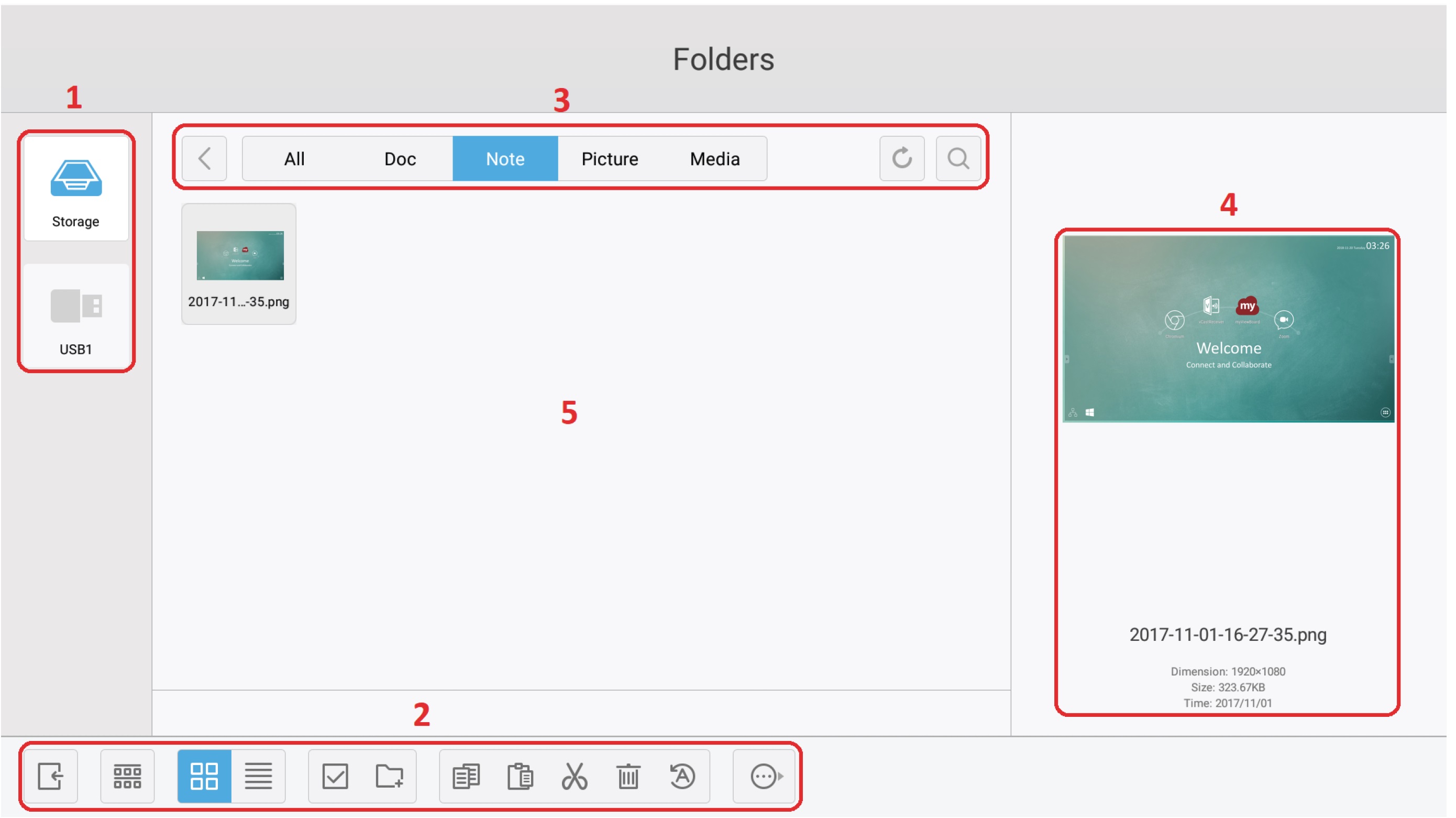 Folders Overview