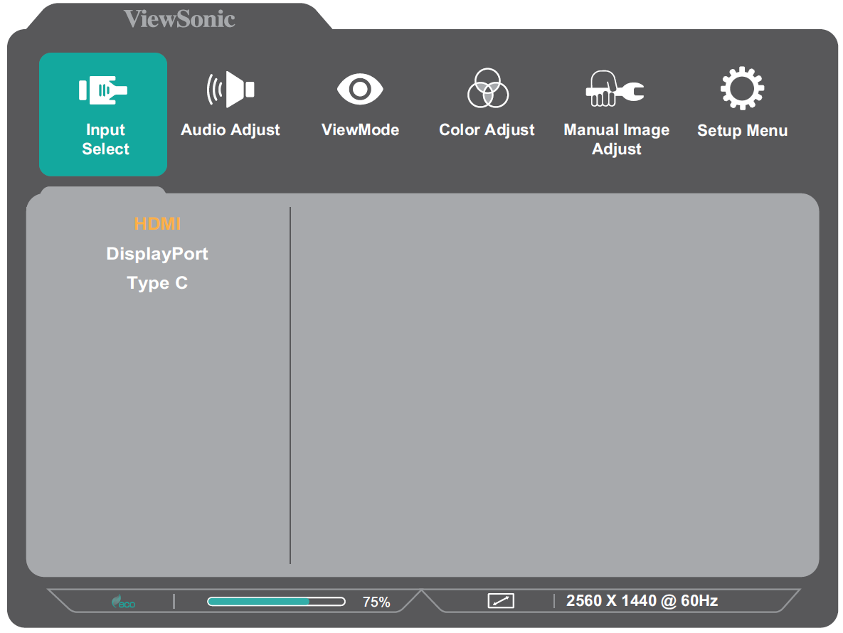 On-Screen Display Menu