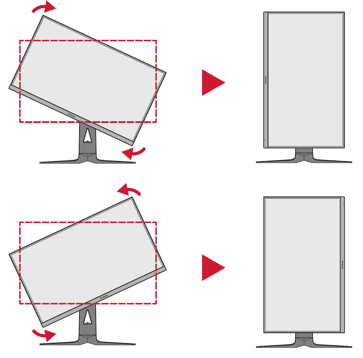 landscape or portrait orientation