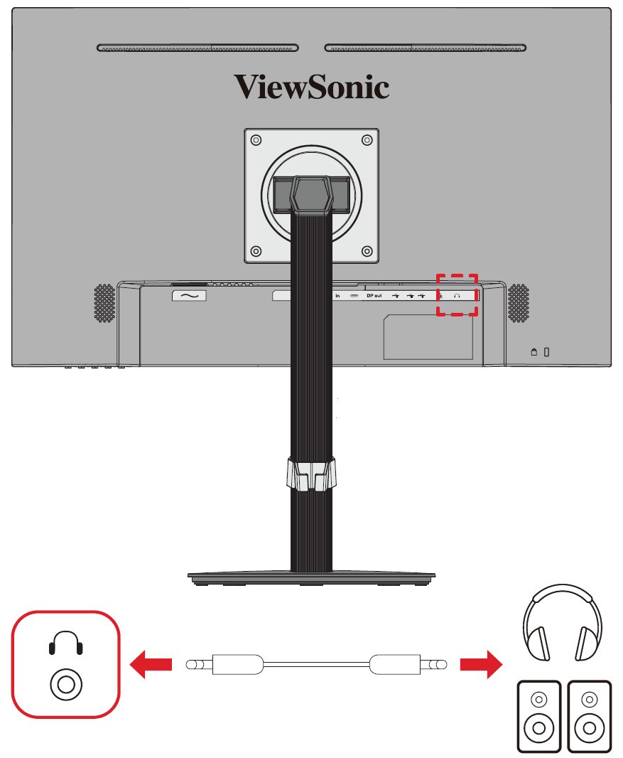 Connect to audio