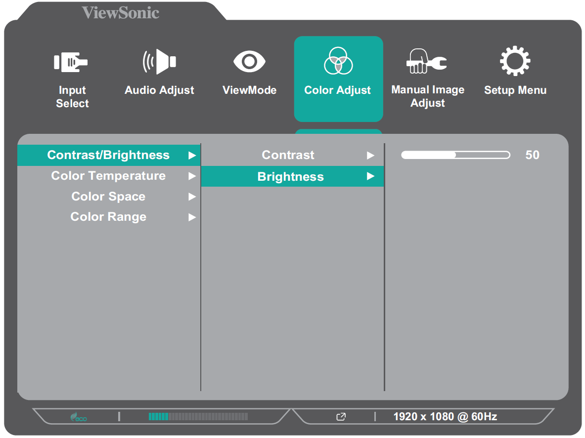 On-Screen Display Menu