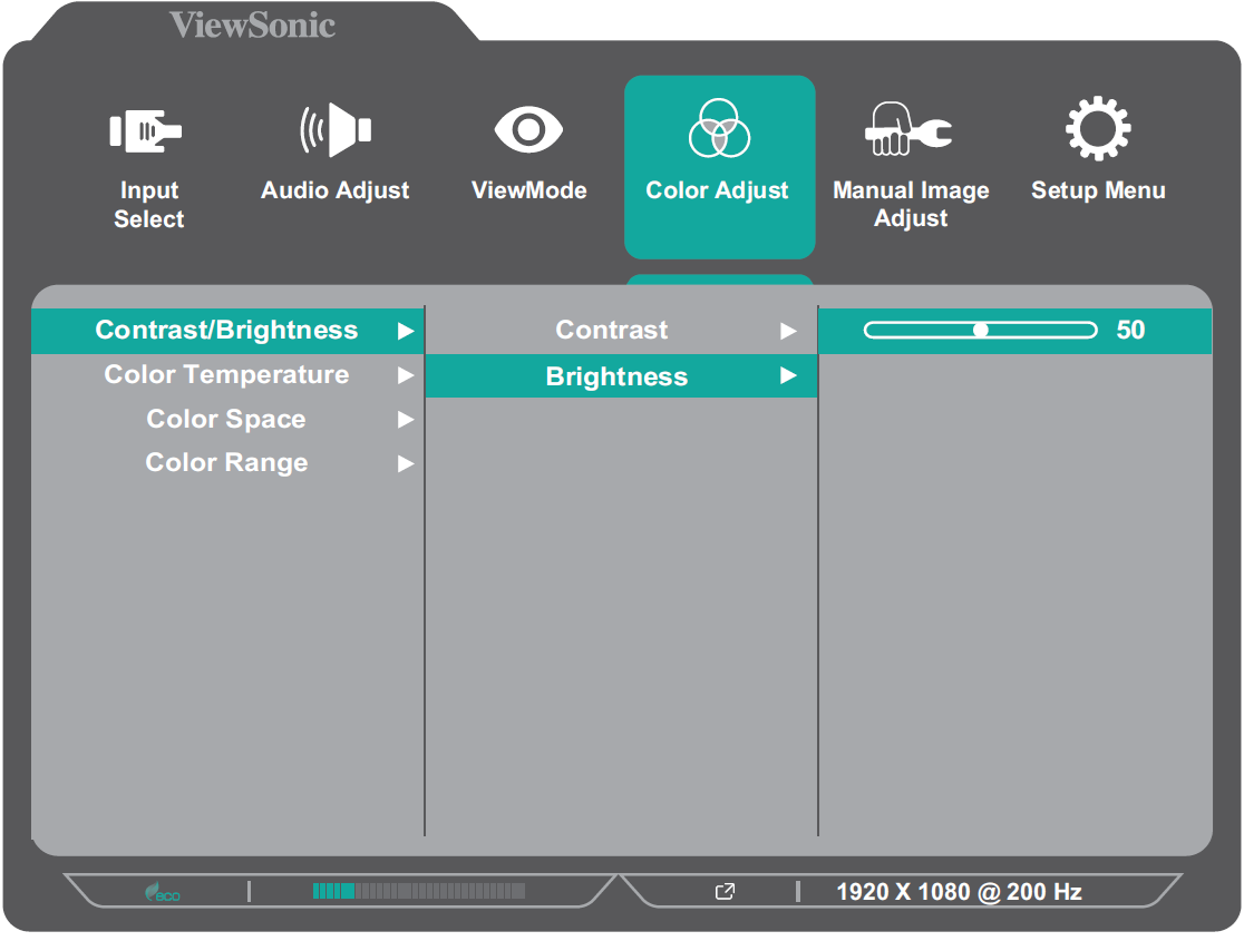 On-Screen Display Menu