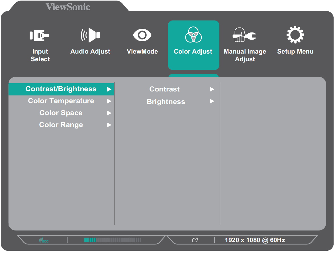 On-Screen Display Menu