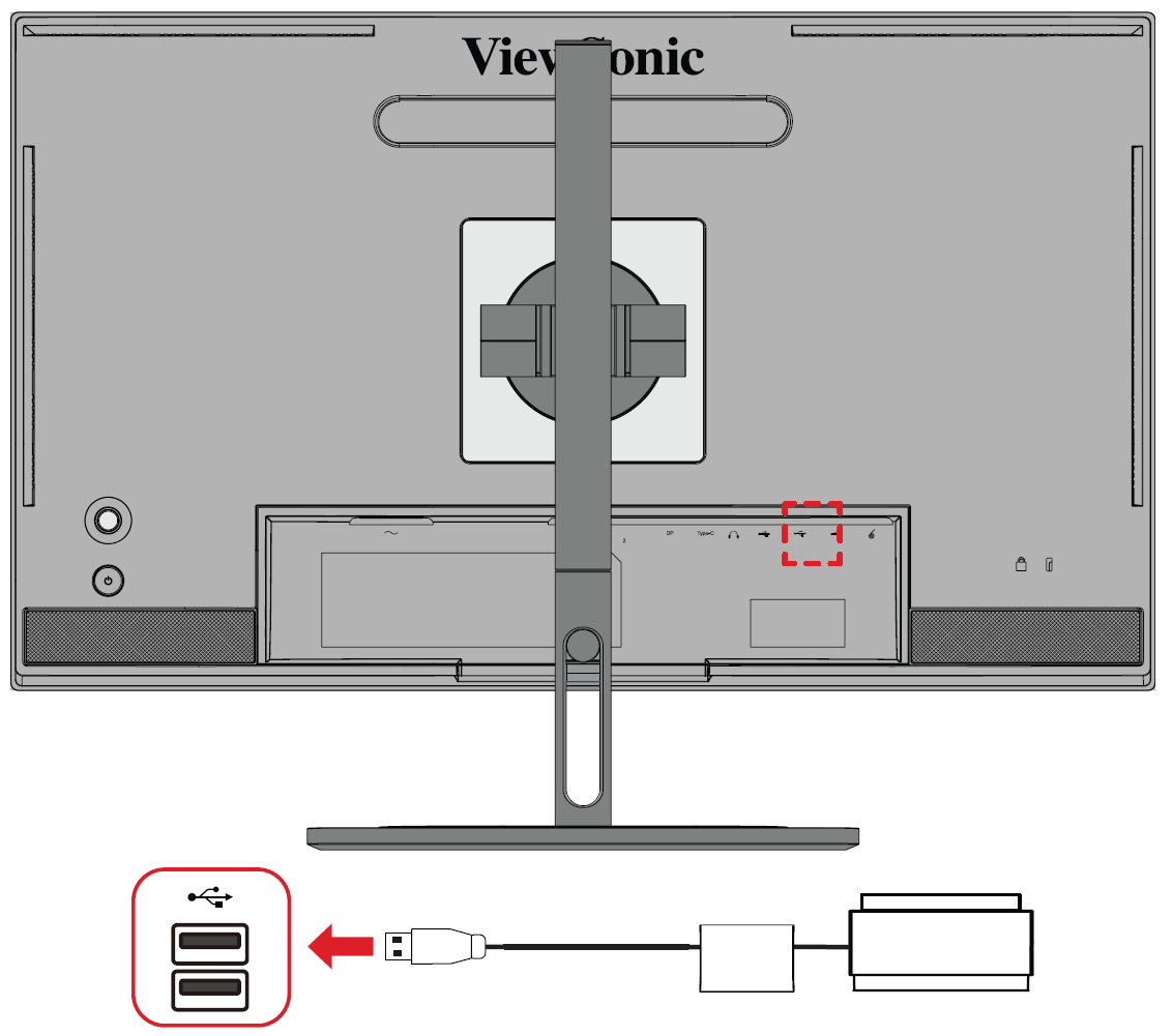 Connect a colorimeter