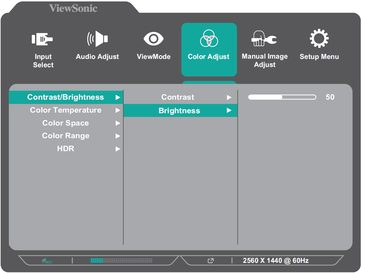 On-Screen Display Menu