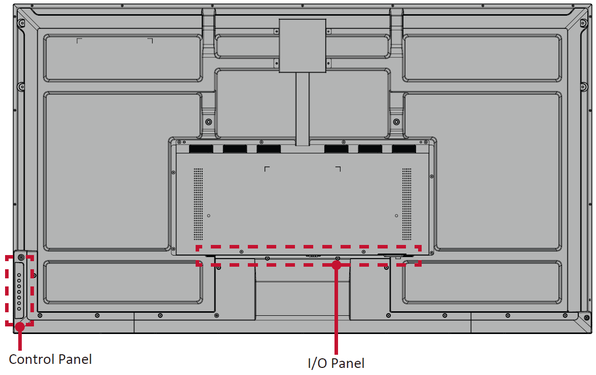 CDE5530 Rear Panel