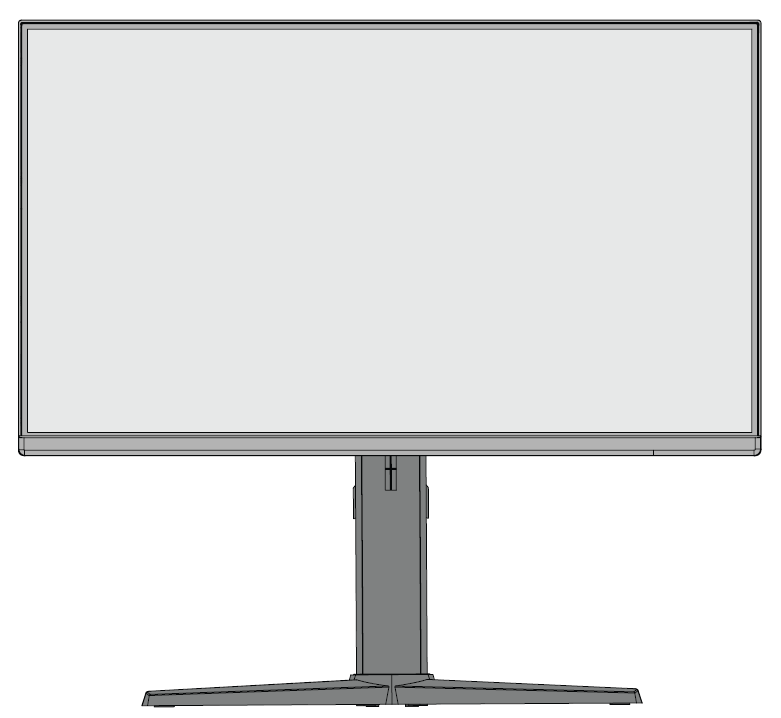 Front View of the VX2528J Monitor