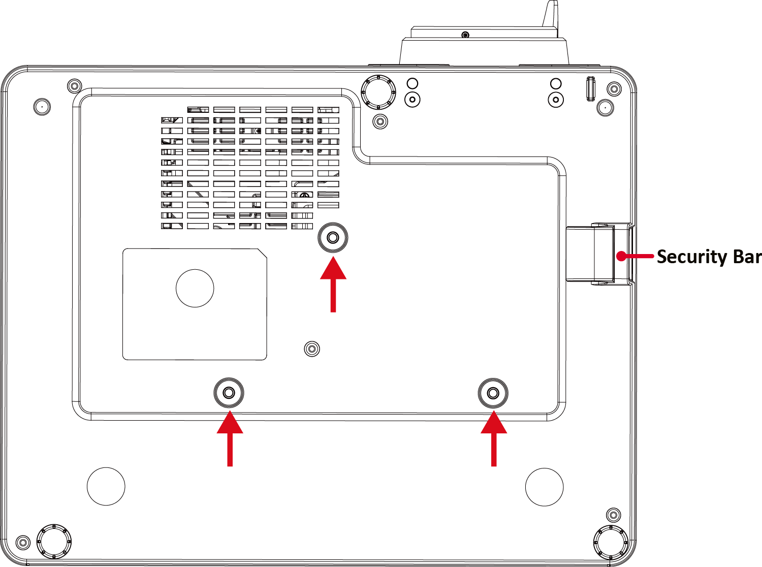 Mounting points