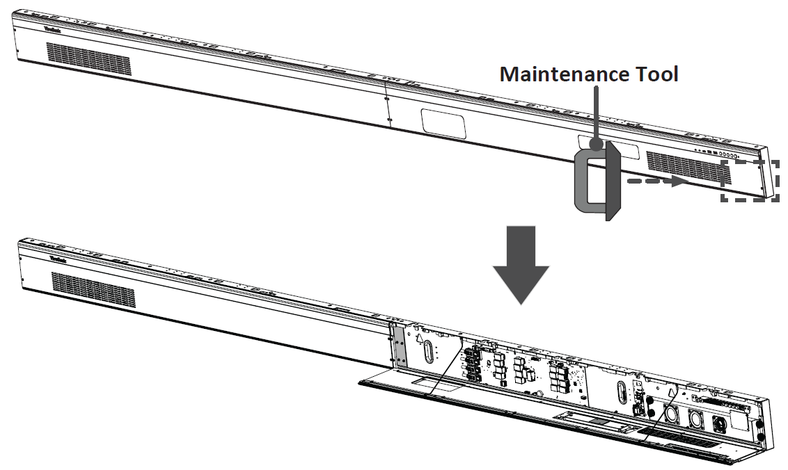 Removing the Right System Control Box Cover