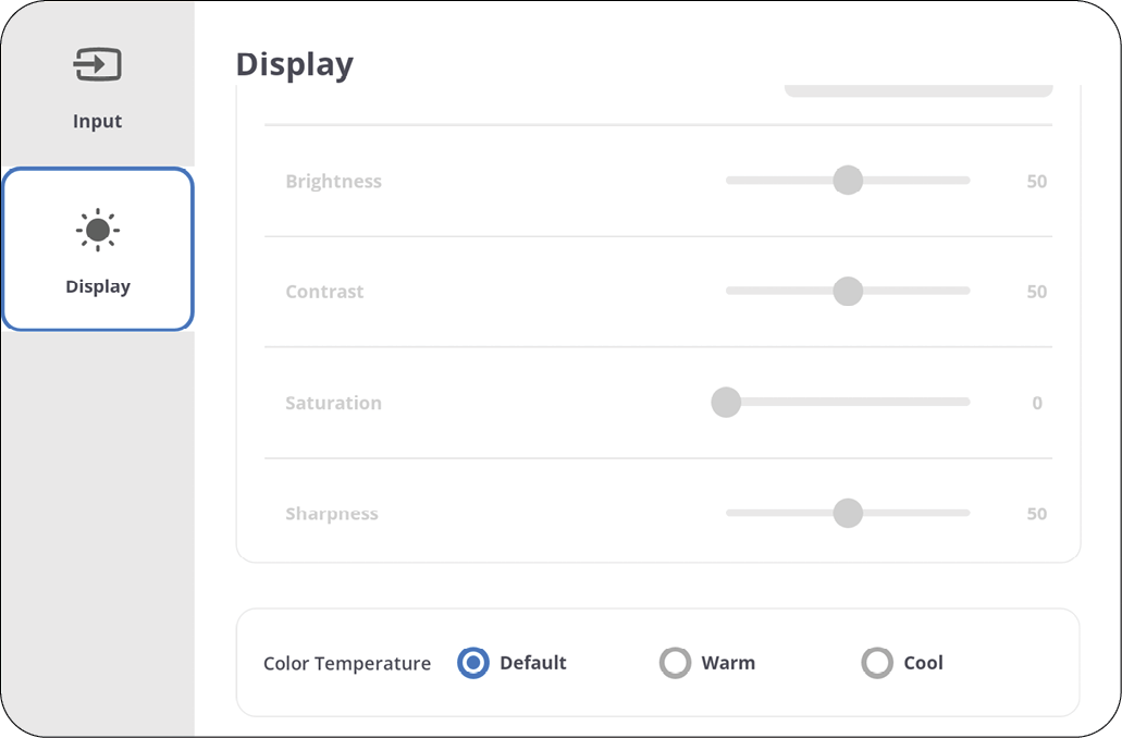 IFP110 OSD Menu Display Settings 4.png