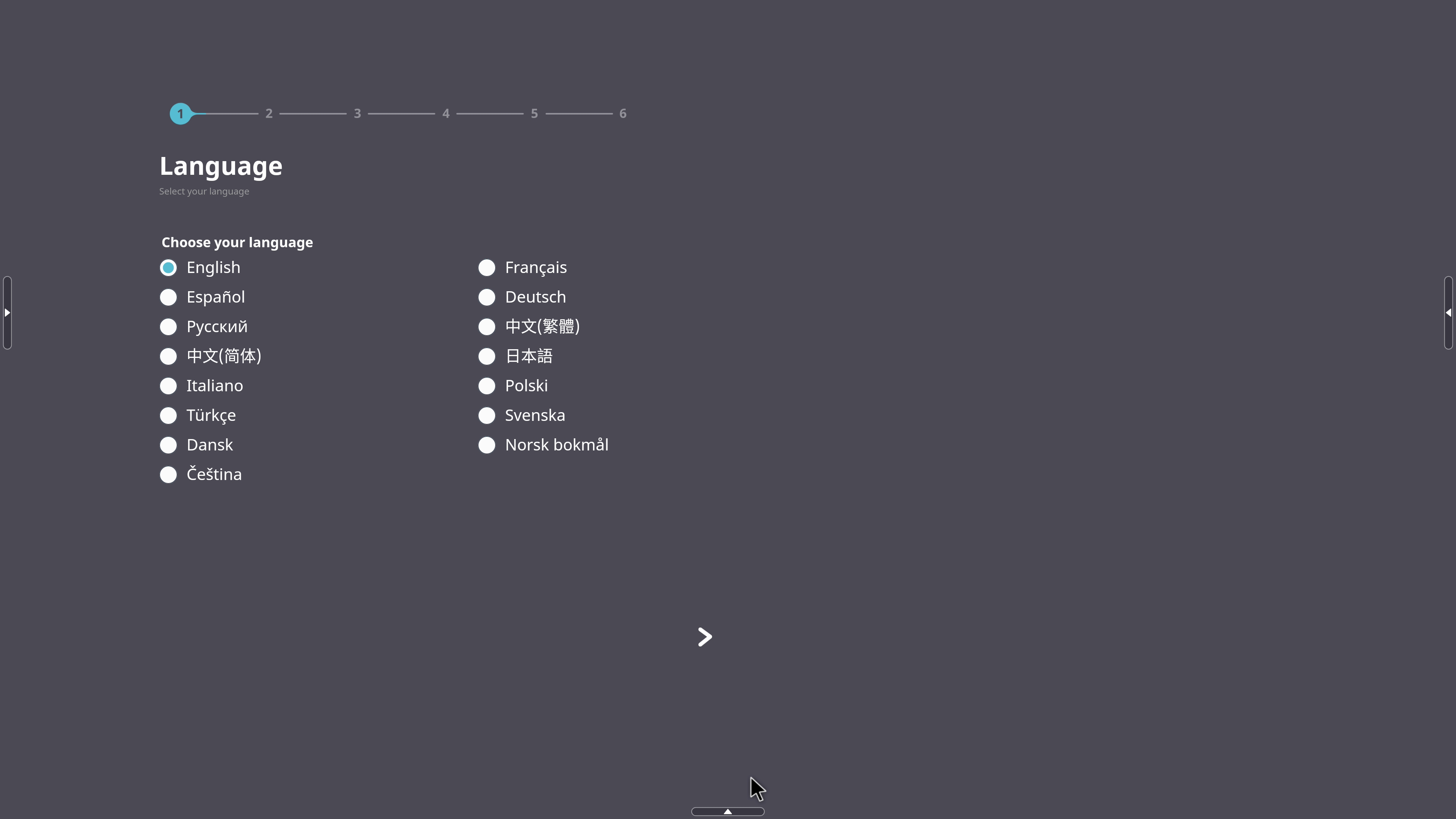 OS Language setting