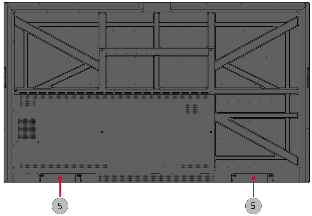 IFP9850-4 Rear Panel