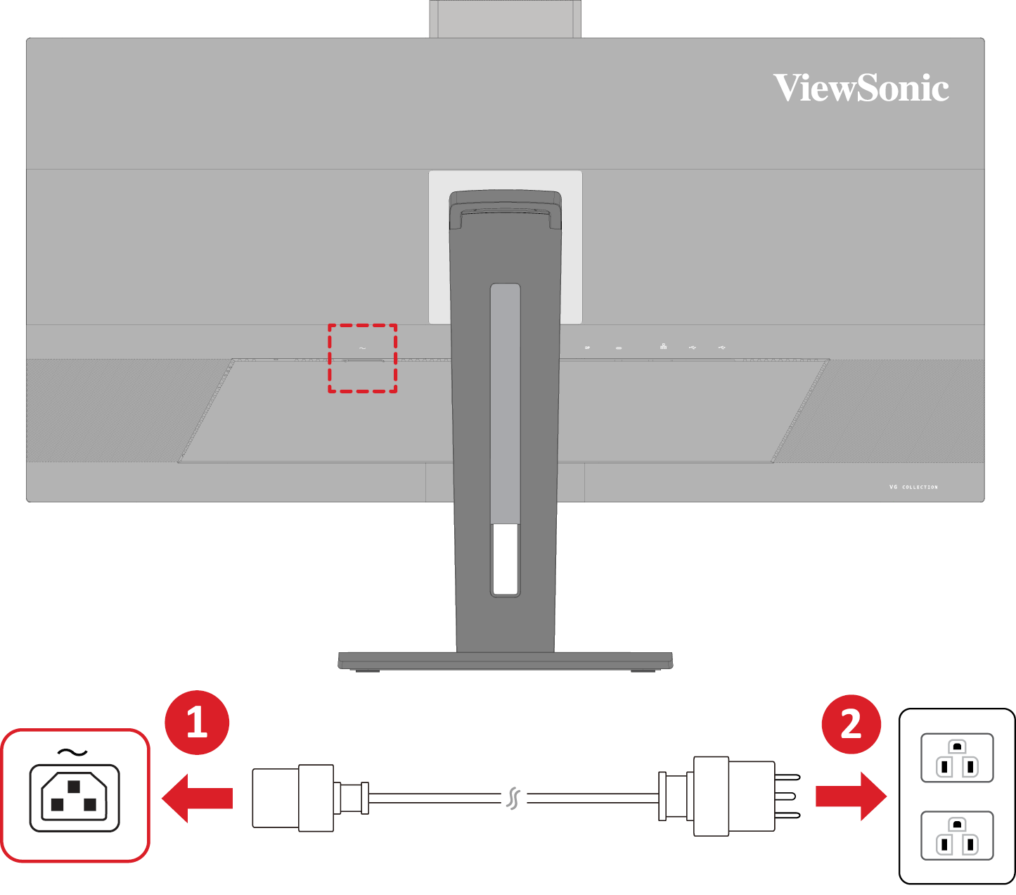 the location of the AC IN jack