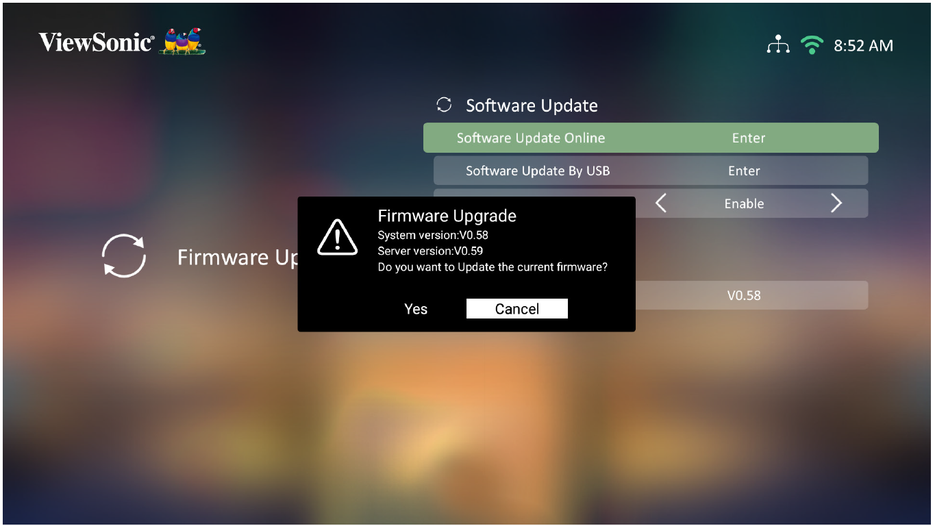 Firmware Update Online