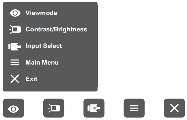 ncha quick menu