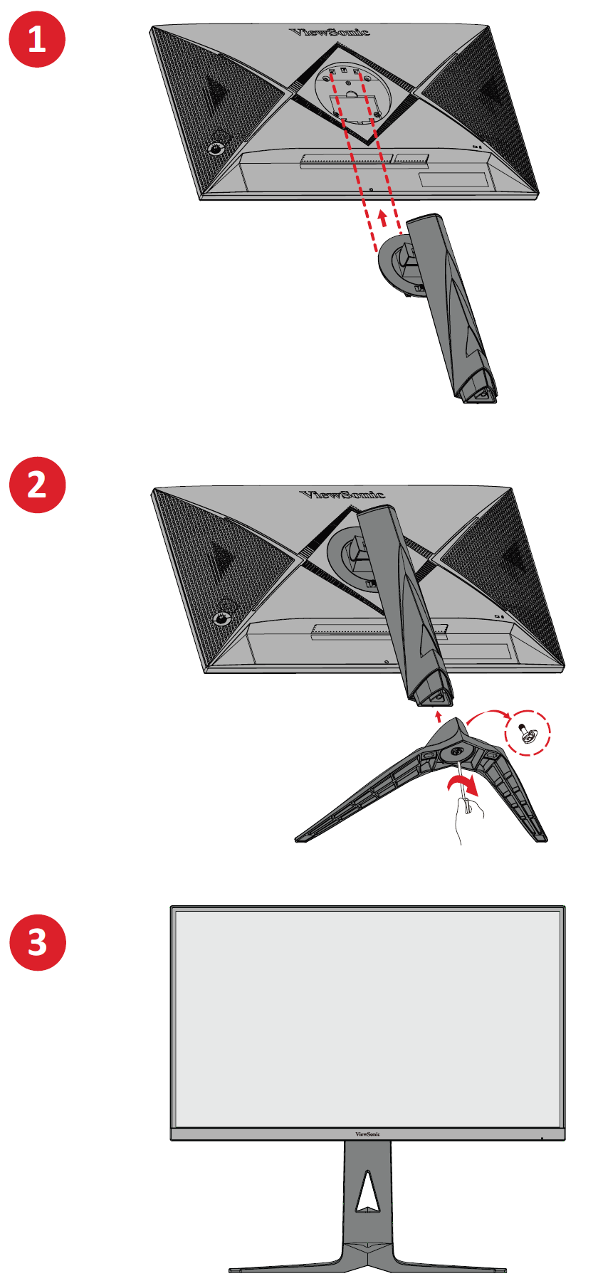 Monitor's Stand Installation