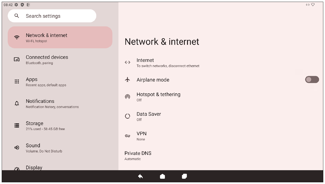 Network & Internet