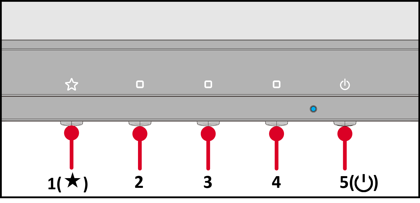 VA2214-H VA2214-MH Control Keys.png