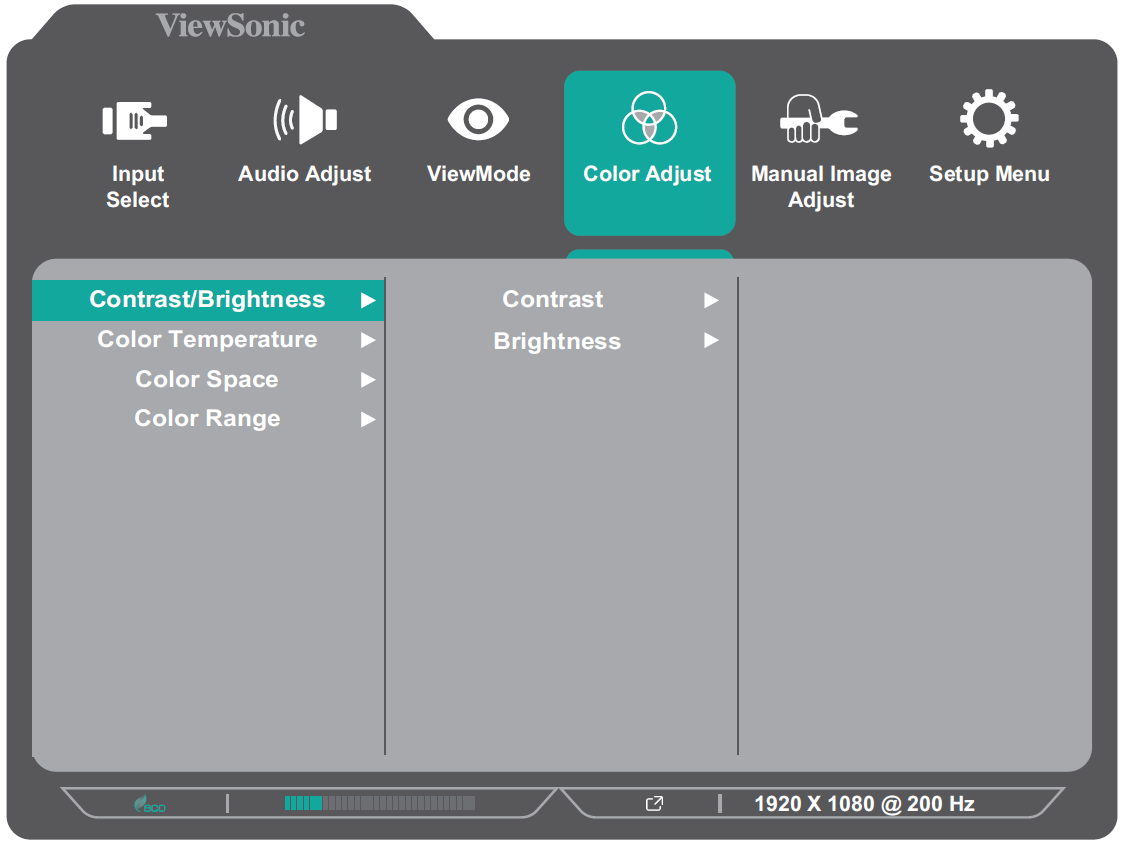 On-Screen Display Menu