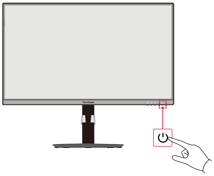 Turning the Monitor On/Off