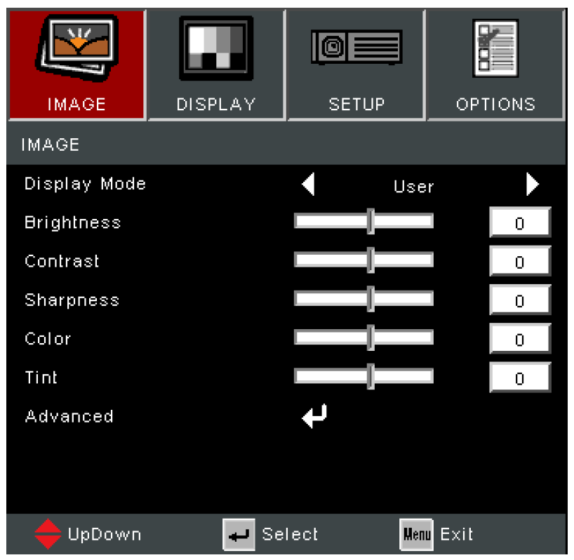 Image Menu