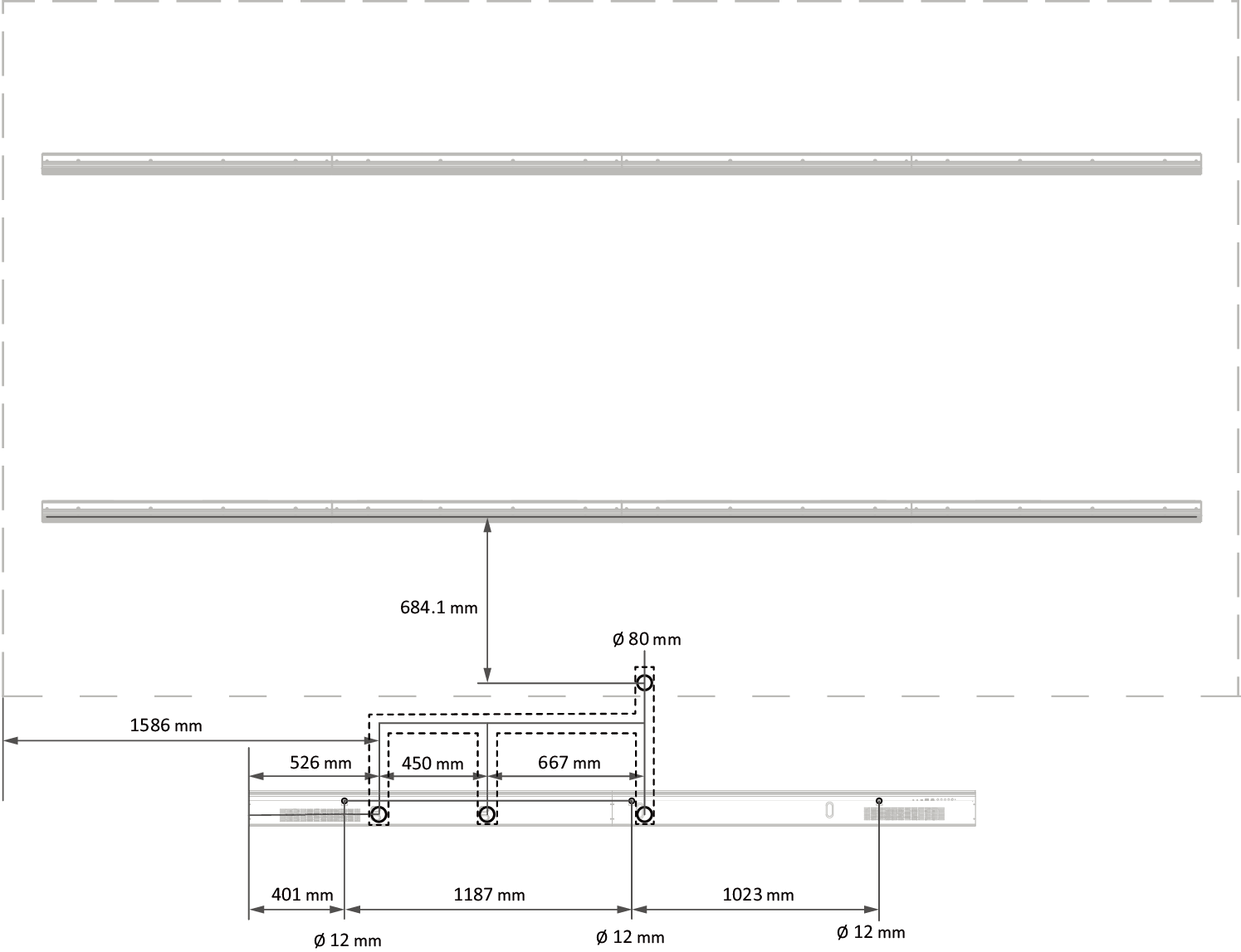 Drill Hole Spaceing Guide