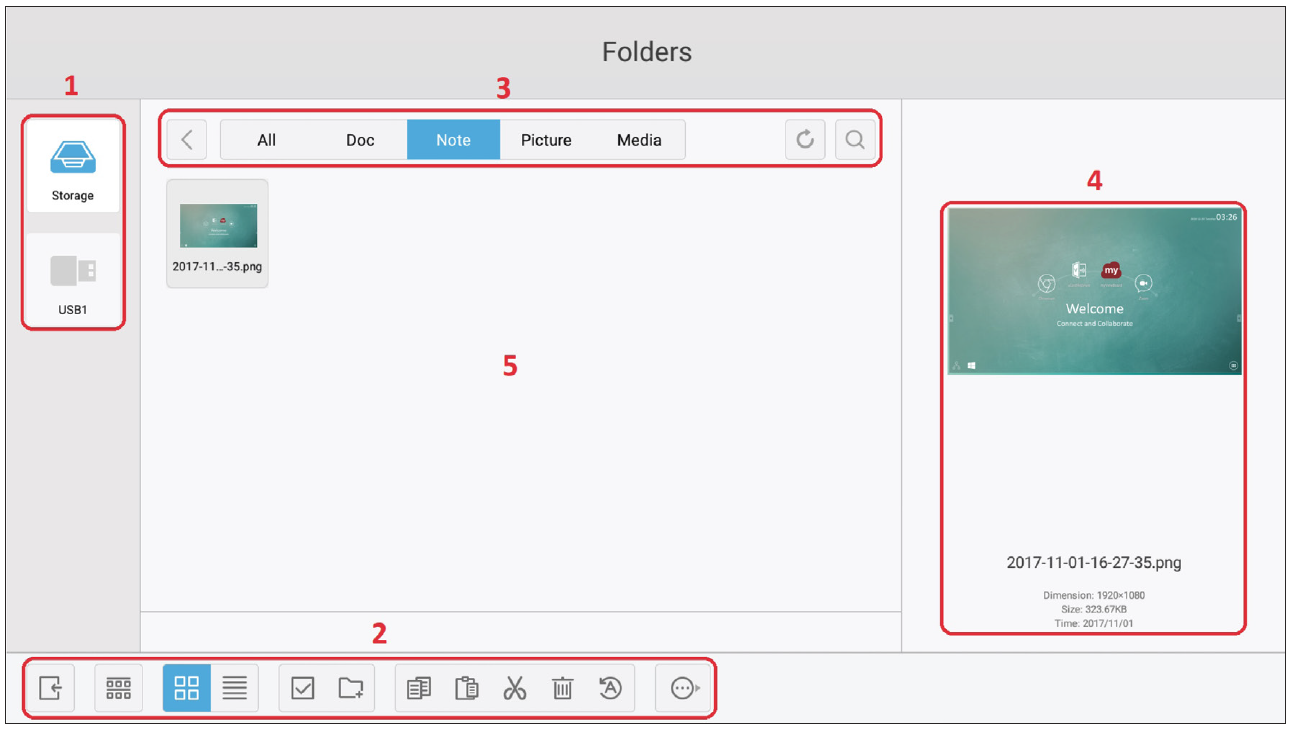 Folders Overview