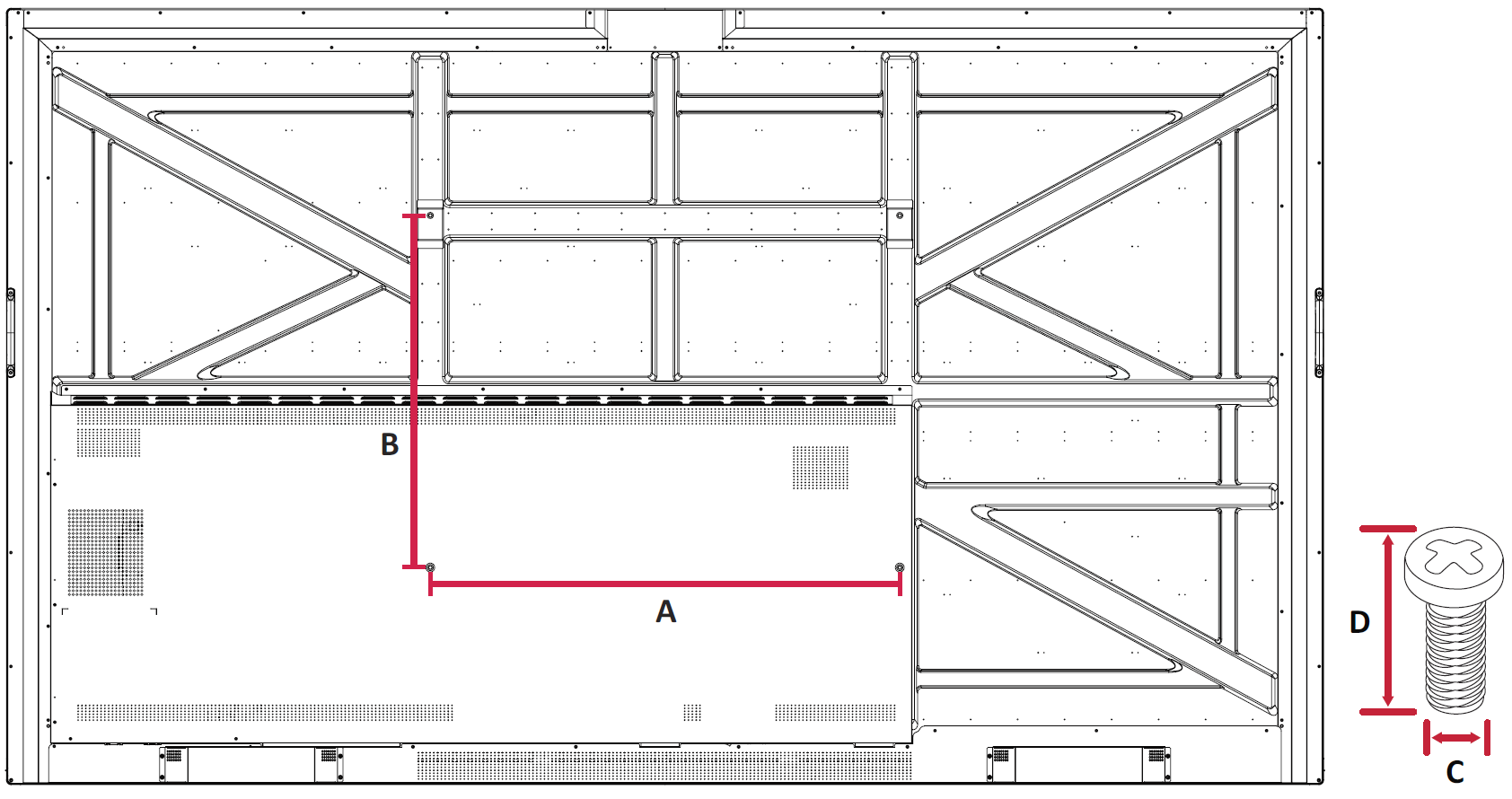 Wall Mount Kit Specifications