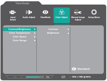 Display the OSD Menu