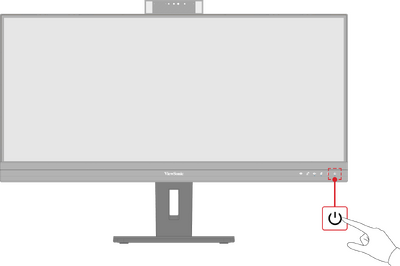 the location of the Power button