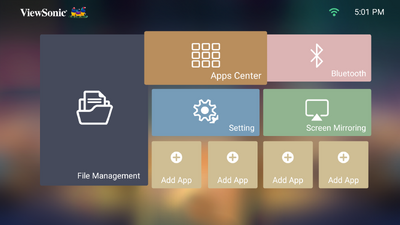 Step 1 - Select Apps Center
