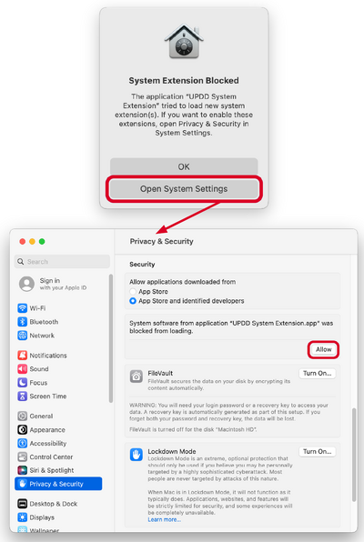 Extension Blocked