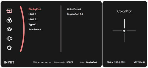 Display the OSD Menu