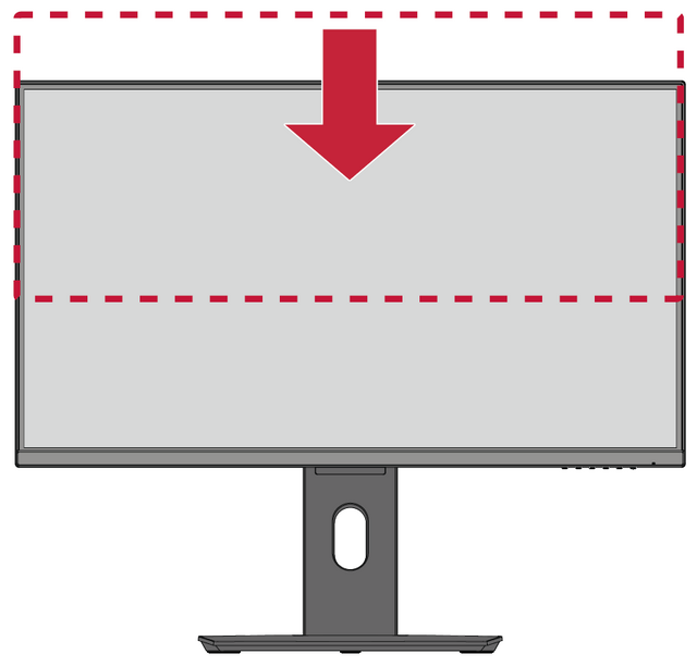 VX2882-4KP Adjusting the Viewing Angle - ViewSonic Monitor