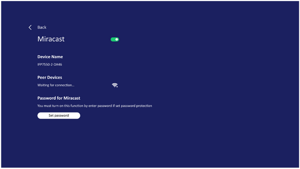 Miracast Service