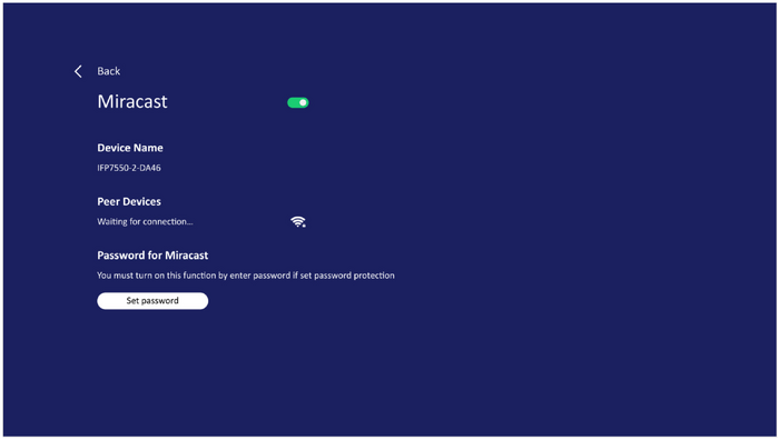 Miracast Service
