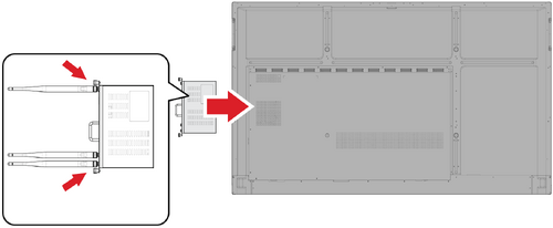 Installing a slot-in PC
