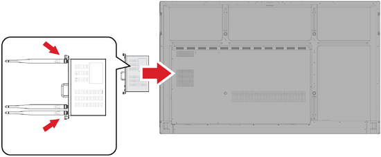 Installing a slot-in PC