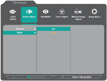 Display the OSD Menu