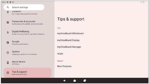 Tips & Support
