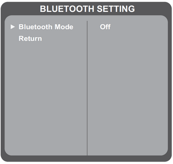 Display the OSD Menu