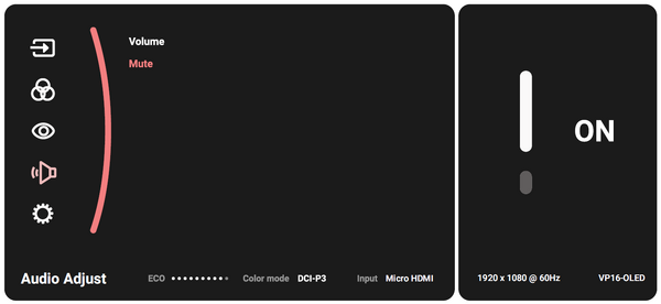 Display the OSD Menu