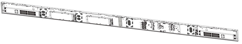 Cut the hole to size along the cross of the hole plugs