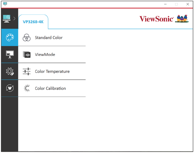 Using vDisplayManager - ViewSonic Monitor Software