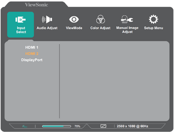 Display the OSD Menu