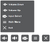 Menu options from the Main Settings menu